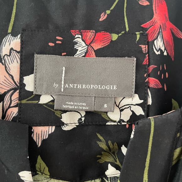 Anthropologie Somerset Dress in Black Floral, Size Small - Picture 7 of 8